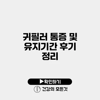 귀필러 통증 및 유지기간 후기 정리